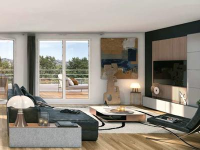 T3 Vue Parc + Balcon - Programme immobilier neuf Paris 20ème - FORTIS IMMO TRANSACTION