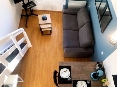 Location meublée duplex 1 pièce 25 m²