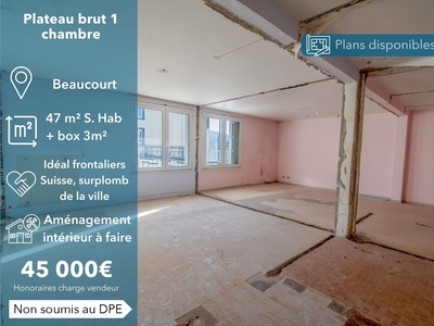 Appartement 2 pièces de 47 m² à Beaucourt (90500)