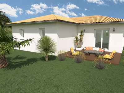 Vente maison à construire 4 pièces 84 m² Préchacq-les-Bains (40465)