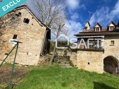 Vente maison 4 pièces 110 m² Salles-Courbatiès (12260)