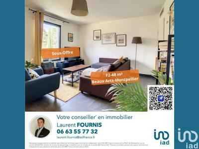 Appartement 2 pièces de 48 m² à Montpellier (34000)