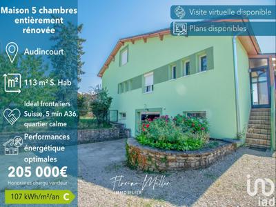 Vente maison 5 pièces 113 m² Audincourt (25400)