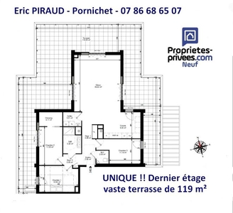 Vente appartement 4 pièces 106.83 m²