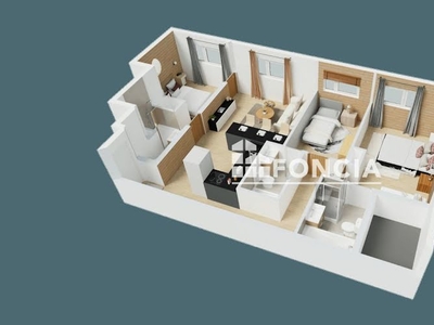 Vente appartement 4 pièces 76.19 m²