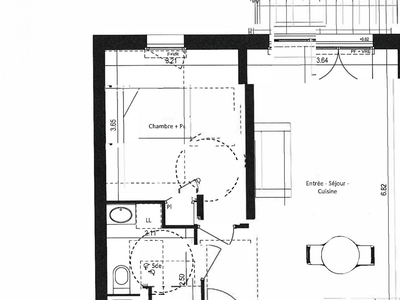 Appartement 2 pièces de 46 m² à Pornic (44210)