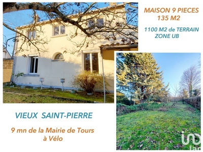 Maison 9 pièces de 135 m² à Saint-Pierre-des-Corps (37700)