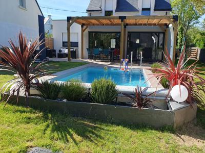 Maison neuve avec piscine à Sarzeau, lumineuse, plage à 400m - MORBIHAN SUD