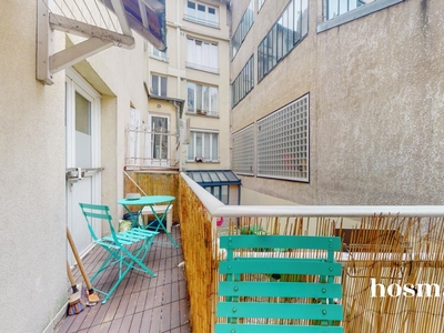 Ravissant 46 m2 avec balcon filant - Quartier Télégraphe - Rue de Romainville - 75019 Paris