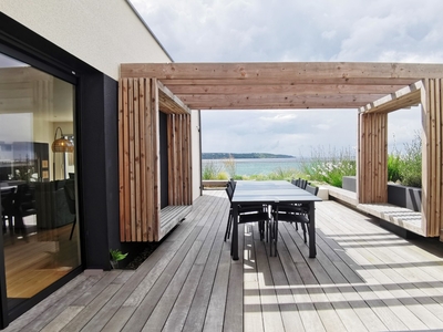Villa moderne et spacieuse avec une superbe vue mer sur la rade de Brest (Finistère, Bretagne)