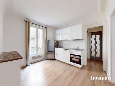 Coup de coeur : Appartement - 39.27 m2 - Traversant - Pereire - Rue Descombes 75017 Paris