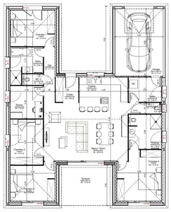 Maison à Preaux , 344539€ , 126 m² , 6 pièces - Programme immobilier neuf - MAISONS HEXAGONE LES ANDELYS - 136