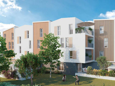 Programme Immobilier neuf Saint-Nazaire résidence contemporaine proche des commodités à St Nazaire (44)