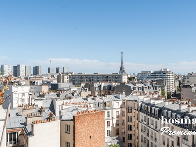PLEIN DE POTENTIEL ! - Magnifique Appartement avec Vue Tour Eiffel de 107 m2 avec Balcon Loggia et Parking - Rue de la Croix Nivert - Paris 15e