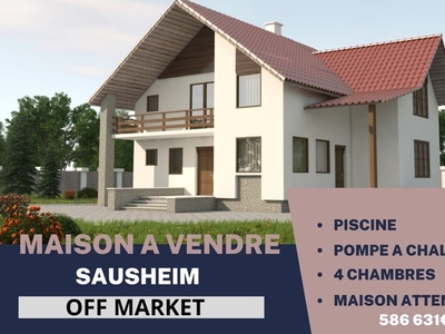 Vente maison 9 pièces 172 m² Sausheim (68390)
