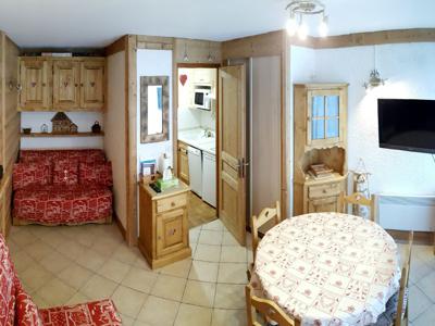 Studio cabine, au coeur des Saisies, tout confort, avec garage fermé (Savoie Mont Blanc)