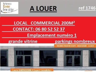 Location locaux professionnels 9 pièces 200 m²