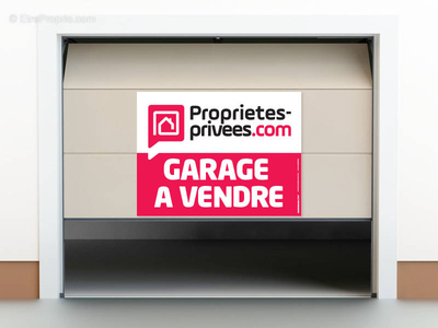 Garage ferme en sous sol