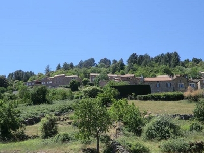 Le Galoubet - Maison en pierre de pays dans un petit village typique de l'Ardèche Cévenole