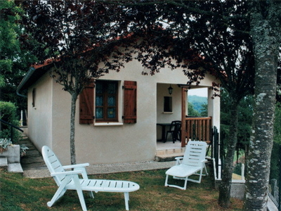 Maison individuelle aux portes de Figeac dominant le village avec vue panoramique