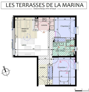Vente Appartement Saint-François - 2 chambres