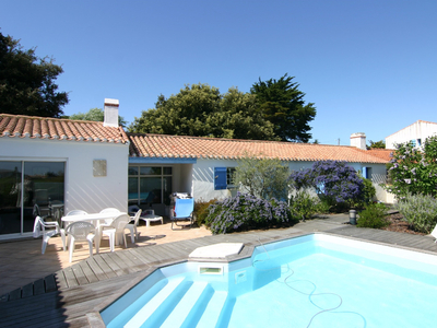 Villa de plain-pied avec piscine à 300m de la plage - L'Herbaudière - Noirmoutier