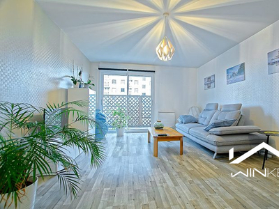 À vendre : Magnifique appartement traversant de 60 m² avec balcon