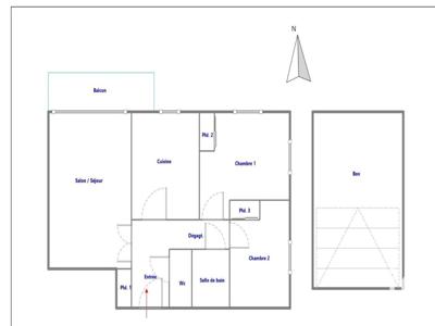 Appartement 3 pièces de 62 m² à Guyancourt (78280)