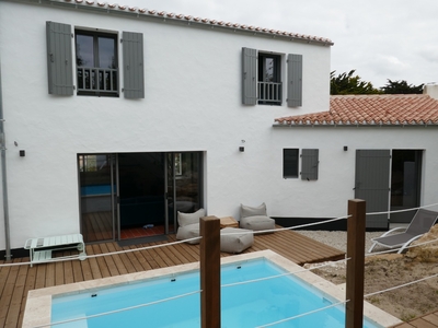 Maison avec piscine chauffée à L'Epine, sur l'Ile de Noirmoutier en Vendée