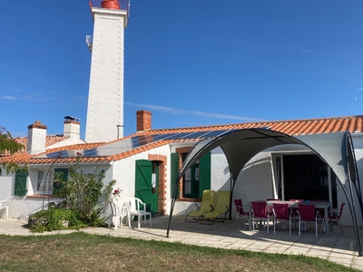 Gîte le phare du Gabio, centre ville de St Gilles Croix de Vie, en Vendée, 14 couchages