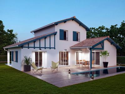 Maison à Ascain , 696359€ , 150 m² , 5 pièces - Programme immobilier neuf - Couleur Villas - Agence de Bayonne