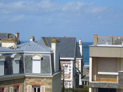 Appart Le Courtoisville, à 100 m plage Sillon à Saint-Malo avec 2 parkings privés (Ille-et-Vilaine, Bretagne)