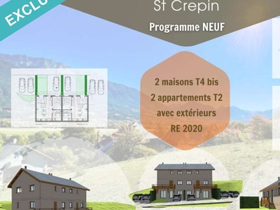 Vente maison 4 pièces 98 m² Saint-Crépin (05600)