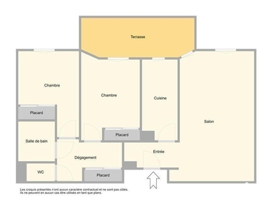 Appartement 3 pièces de 63 m² à Saint-Laurent-du-Var (06700)