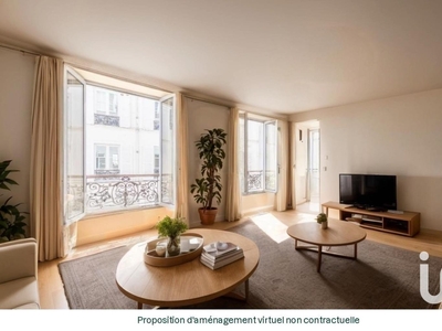 Appartement 3 pièces de 64 m² à Paris (75009)