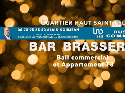 Bar-brasserie de 100 m² à Nantes (44300)