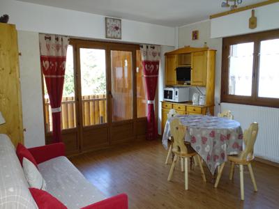 CHRISTIANA : Appartement pour 5 personnes, très chaleureux au centre village de Valloire station de ski (Savoie) ideal famille