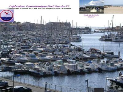 PANORAMIQUE PORT T2* .4 Couch.+ B Garage P.CHEQUES VACANCES