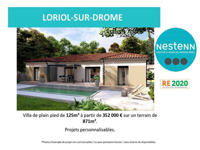 Vente maison 5 pièces 125 m² Loriol-sur-Drôme (26270)