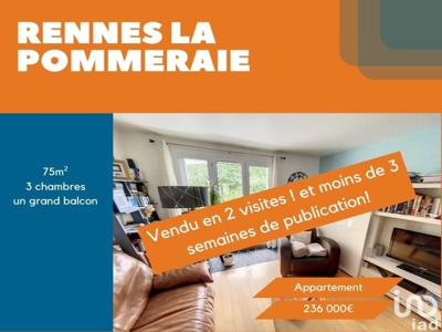 Appartement 4 pièces de 75 m² à Rennes (35200)