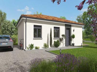 Projet de construction d'une maison 73 m² avec terrain à MARIGNAC-LASPEYRES (31) au prix de 166800€.