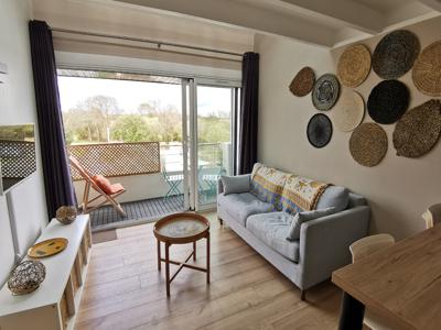 Appartement décoré avec goût dans une résidence avec piscine chauffée (Finistère, Bretagne)