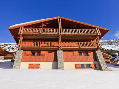 Chalet CERF 18 à 23 lits - 7 chambres avec salle de bain individuelle-150m à ski du télécabine-retour à ski / Domaine skiable Alpe d'Huez