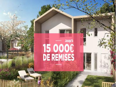 Vente programme neuf T3, T4, T5 63 à 106 m² Villeneuve-Tolosane (31270)