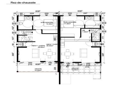 Maison 4 pièces de 80 m² à Saint-Pierre (97432)