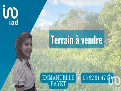 Vente terrain 634 m²