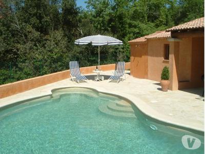 Gard proche de l’Ardèche, maison avec piscine privée