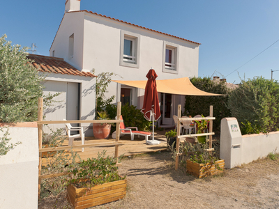 Villa située en bord de mer sur l'île de Noirmoutier