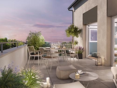 Beau 3 pièces avec 16m2 de terrasse SUD/OUEST