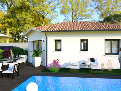 Vente maison à construire 3 pièces 60 m² Saint-Vincent-de-Paul (40990)
